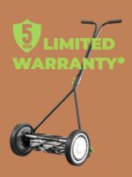 Earthwise 1715-16EW 16-Inch 7-Blade Push Reel Lawn Mower, Grey - Image 3