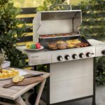 Royal Gourmet GA5401T 5-Burner BBQ Liquid Propane Gas Grill with Side Burner, Stainless Steel 61,000 BTU Output for Patio Garden Picnic Backyard Cooking, Silver - Image 3