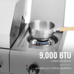 Royal Gourmet GA5401T 5-Burner BBQ Liquid Propane Gas Grill with Side Burner, Stainless Steel 61,000 BTU Output for Patio Garden Picnic Backyard Cooking, Silver - Image 6
