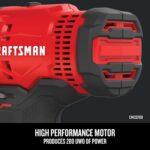 CRAFTSMAN V20 MAX Cordless Drill Driver and Impact Driver Set, Power Tool Set with 2 Batteries and Charger, LED Work Light, 2 Bits, Bag (CMCK200C2) - Image 6