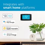 Sensi Touch Smart Thermostat by Emerson with Touchscreen Color Display, Programmable, Wi-Fi, Mobile App, Easy DIY, Data Privacy, Works with Alexa, Energy Star Certified, ST75 - Black, C-Wire Required - Image 8