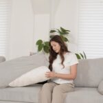 EASE MOOSE Extra Large U Shape Sectional Cloud Couch,Oversized Modular Sectional Cloud Couch,Comfty Deep Modular Sofa with Ottoman for Living RoomLight Gray - Image 6