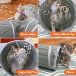 Kitty City Cat Tunnel, Cat Bed, Tunnel, Cat and Kitty Toys - Image 3