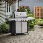 Weber Genesis S-335 Liquid Propane Gas Grill for Outdoor Cooking, Stainless Steel, 3 Burners and 1 Side Burner – Stainless Steel Cooking Grates, PureBlu Burners & Sear Zone - Image 8