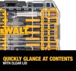 DEWALT Screwdriver Bit Set, 40 Pcs. Impact Ready, FlexTorq Impact Driver Bit Set with Storage Case (DWA2T40IR) - Image 7