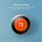 Google Nest Learning Thermostat - 3rd Gen - Programmable Smart Thermostat for Home - Compatible with Alexa (Stainless Steel) - Image 3