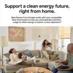 Google Nest Learning Thermostat - 3rd Gen - Programmable Smart Thermostat for Home - Compatible with Alexa (Stainless Steel) - Image 4