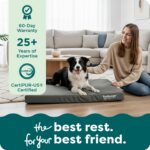 Furhaven Water-Resistant Orthopedic Dog Bed for Large/Medium Dogs w/ Removable Washable Cover, For Dogs Up to 55 lbs - Indoor/Outdoor Logo Print Oxford Polycanvas Mattress - Forest, Large - Image 10