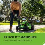 Greenworks 40V 21" Self-Propelled Cordless Lawn Mower – Brushless Motor, 5.0Ah Battery & Charger(75+ Tool Compatible) - Image 9