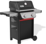 Weber Spirit E-210 Liquid Propane Gas Grill for Outdoor Cooking and BBQ, 2 Burners, Black – Porcelain-Enameled Cast-Iron Grates & Snap-Jet Ignition - Image 3