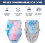 Spark Paws Dog Cooling Vest - SPF 50 UV Sun Protection - Summer Heat Relief Gear for Dogs, Lightweight, Evaporative Cooling - Dog Anxiety Relief Vest During Hot Days - Snowcone, 2XL - Image 3