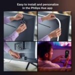 Philips Hue Play Gradient 65" Smart TV Light Strip, Flowing Color-Changing LED Strip Lights, Multicolor TV Backlight Sync with Music and Gaming, Requires Bridge & Sync Box, Control with App and Voice - Image 5