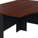 Bush Business Furniture Series A 48W Corner Desk in Hansen Cherry and Galaxy, Small Computer Table for Home or Professional Office - Image 8