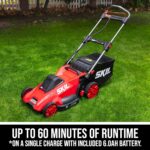 SKIL PWR CORE 40 Brushless 40V 20-Inch Push Mower Kit, Includes 6.0Ah Battery and 150W Charger - PM4910-15 - Image 6