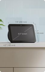 Amazon Echo Show 8, With Spatial Audio, Smart Home Hub, ideal for open living spaces, Designed for Alexa+, Glacier White - Image 4