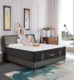 Soulfea Queen Mattress,12 Inch Queen Size Mattresses Memory Foam Hybrid Black Mattress in a Box,with Provide Support and Improve Sleep Mattresses,Medium Firm,CertiPUR-US. - Image 3