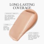 Juice Beauty Phyto‑Pigments Flawless Serum Foundation - Non-Comedogenic, Long-Wear & Buildable Medium-to-Full Coverage - Vegan, Clean Hydrating Liquid Makeup for All Skin Types, 30 mL, 16 Natural Tan - Image 6