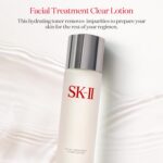 SK-II Facial Treatment Clear Lotion - Hydrating Face Toner with AHAs to Exfoliate & Visibly Improve Texture - Gentle Facial Toner Made with Salicylic & Lactic Acid for a More Even Skin Tone (5.4 oz) - Image 3