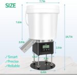 Automatic Fish Feeder for Pond, Briidea Outdoor Pond Feeder with 4L Capacity, Timed Feeding, Anti Clog System, Wildlife - Proof Design & Waterproof Housing - Image 4
