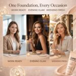 for Women, Color Changing Foundation, Hyaluronic Acid & Vitamin E, Creates Flawless Skin, Perfectly Blends with Your Complexion, SPF50, 30 ML - Image 8