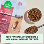 Open Farm, Grain-Free Dry Dog Food, Complete & Balanced Kibble, Sustainably & Ethically Sourced Ingredients, Non-GMO Veggies & Superfoods to Support Overall Health, Wild-Caught Salmon Recipe, 22lb Bag - Image 6