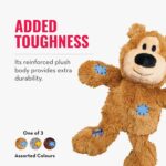 KONG Wild Knots Bears - Durable Dog Toys with Internal Knotted Ropes and Minimal Stuffing for Less Mess (Assorted Colors) (Medium/Large) - Image 7