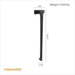 Fiskars 36" Super Splitting Axe, Wood Splitter for Medium to Large Size Logs, with Shock-Absorbing FiberComp Handle, Lawn and Garden Tool, 6 pounds, Black - Image 3