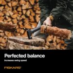 Fiskars 36" Super Splitting Axe, Wood Splitter for Medium to Large Size Logs, with Shock-Absorbing FiberComp Handle, Lawn and Garden Tool, 6 pounds, Black - Image 5