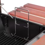 Royal Gourmet CC1830V 30 Barrel Charcoal Grill with Wood-Painted Side Front Table, 627 Square Inches Cooking Space, for Outdoor Backyard, Patio and Parties, Black - Image 13
