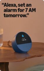 Amazon Echo Spot (newest model), Great for nightstands, offices and kitchens, Smart alarm clock, Designed for Alexa+, Black - Image 7