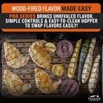 Traeger Grills Pro 22 Wood Pellet Grill & Smoker, Electric Pellet Smoker Grill Combo, 6-in-1 BBQ Versatility, 572 sq. in. Grilling Capacity, Meat Probe, 450 Degree Max Temperature, 18LB Hopper, Bronze - Image 6