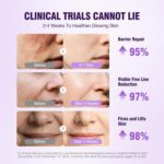 Retinol Peptides Serum for Face: Anti Aging Collagen NAD+ Hydration Serum for Wrinkles Fine Lines, Firming Face Neck Skin for Women Men Day Night - Image 3
