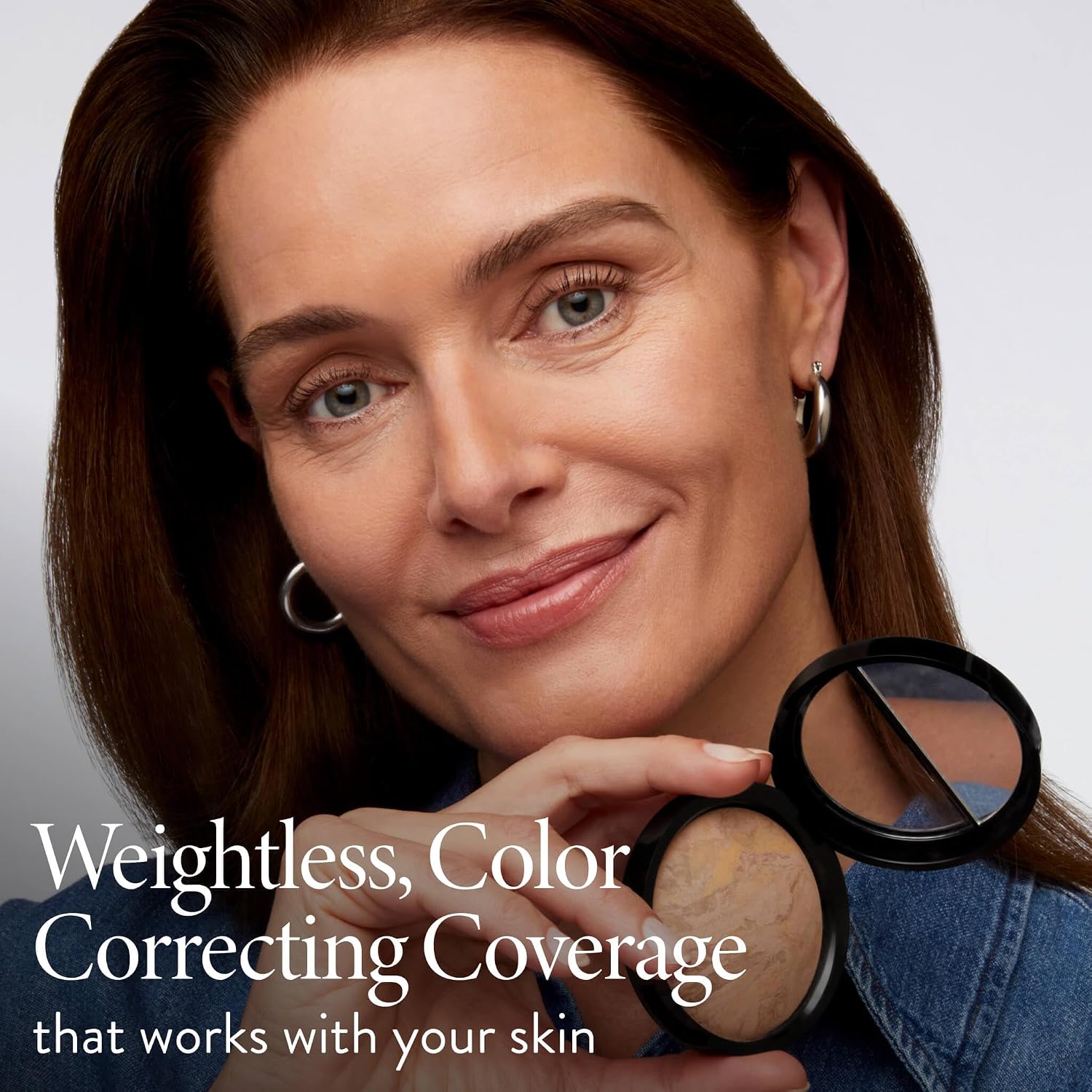 LAURA GELLER NEW YORK Award-Winning Baked Balance-n-Brighten Color Correcting Powder Foundation – Handmade in Italy – Buildable Coverage, Matte Finish – For Mature & Sensitive Skin – 04 Medium - Image 7