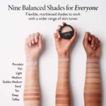 LAURA GELLER NEW YORK Award-Winning Baked Balance-n-Brighten Color Correcting Powder Foundation – Handmade in Italy – Buildable Coverage, Matte Finish – For Mature & Sensitive Skin – 04 Medium - Image 8