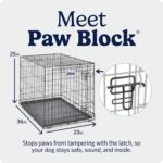 MidWest Homes for Pets 36-Inch iCrate for Medium-Large Breeds, 41-70 lbs, Single Door Folding Dog Crate with Divider Panel, Leak-Proof Tray & Secure Latches, Portable, Durable & Easy to Assemble - Image 5