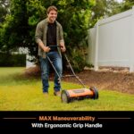 LawnMaster LMRM1401 Push Reel Lawn Mower 14-Inch 5-Blade - Image 4