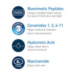 CeraVe Skin Renewing Night Cream, Peptide Complex, Hyaluronic Acid & Ceramide Moisturizer for Face, 1.7 Ounce - Image 4