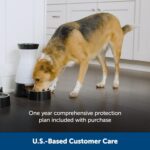 PetSafe Healthy Pet Food Station - Small, 2 lb Kibble Capacity - Gravity Pet Feeder Dry Food Dispenser - Automatic Cat Feeder or Small Dog Feeder - Removable Stainless Steel Bowl Included - Image 5