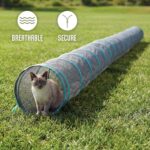 Kitty City Catio Outdoor 20' Cat Tunnel – 20‑Foot Cat‑Sized Play Tunnel, 11” Diameter, Modular Catio Connector for Cats & Small Pets - Image 6