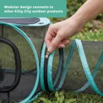 Kitty City Catio Outdoor 20' Cat Tunnel – 20‑Foot Cat‑Sized Play Tunnel, 11” Diameter, Modular Catio Connector for Cats & Small Pets - Image 7
