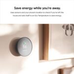 Google Nest Thermostat - Smart Thermostat for Home - Programmable Wifi Thermostat - Charcoal (Renewed) - Image 6