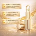 Color Changing Lipstick, Gold Crystal pH Color-Changing Lipstick 24HR Transferproof Lip Gloss,Moisturizing Tinted Lip Balm,Mother's Day & Birthday Gifts, Teacher Gifts for Women (2Count (Pack of 2)) - Image 4