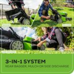 Greenworks 40V 21" Brushless Cordless (Smart Pace / Self-Propelled) Lawn Mower (75+ Compatible Tools), (2) 4.0Ah Batteries and Charger Included - Image 8