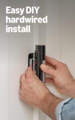 Ring Wired Doorbell Plus (newest model), Home or business security, Retinal 2K with wide-angle video, 4x Enhanced Zoom, and Low-Light Sight, Nickel Silver - Image 6