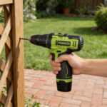 Cordless Drill Tool Set: 12V Power Drill Tool Kit with Battery & Charger, Portable Household Basic Drills Case for Men & Women, Homeowner, Diyer, Handyman, Electric Drill Set 142 Piece, Green - Image 8