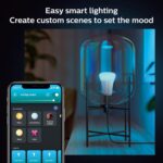 Philips Hue A19 LED Smart Light Bulb - White and Color Ambiance - 60W Indoor Light Bulb - Control with Hue App - Works with Alexa, Google Assistant and Apple Homekit - 3 Pack - Image 6