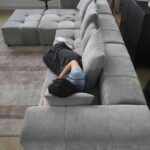 WJShome 183" Oversized Modular Sectional Sofa, U Shaped Couch with Ottoman,Sectional Couches for Living Room,Large Linen Deep Seat with Pillow Couches for Home,Spacious Space,Gray - Image 7
