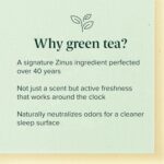 Zinus Green Tea Memory Foam Mattress 10 Inch, Pressure-Relieving Comfort & Full-Body Support, Naturally Fresh, Medium Firm Feel, CertiPUR-US & Oeko-TEX Certified Safe Materials, Queen - Image 5