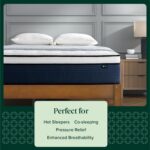 Zinus 12 Inch Comfort Support Hybrid Mattress [New Version], Queen, Fiberglass Free, Medium Plush, Motion Isolation, Certified Safe Foams & Fabric, Mattress in A Box - Image 6