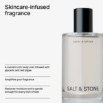 Salt & Stone Body Mist | Santal & Vetiver | Skincare Infused Hair & Body Spray for Women and Men | Hydrating Fragrance with Glycerin and Red Algae | Vegan, Cruelty Free, 3.4 fl oz - Image 5